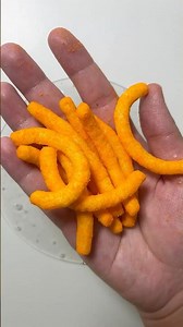 Mixing Clear Slime + Cheese Curls | Satisfying ASMR