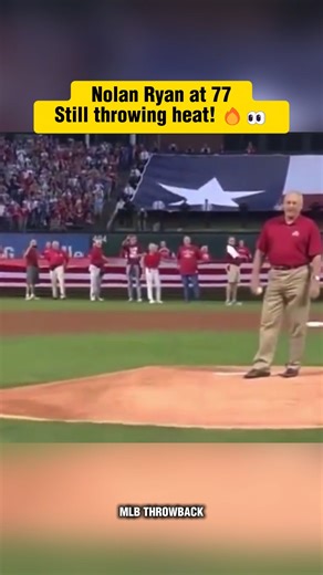 Modern pitchers: 100 mph is max. Nolan Ryan at 77: hold my fastball 💀🔥 . . #NolanRyan #baseball #MLB #fblifestyle | MLB Throwbacks
