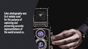 For What Purpose Was Color Photography First Widely Used?