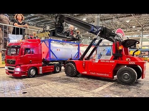 RC CONTAINER TERMINAL, RC TRUCKS AND MACHINES, RC MODELLBAU