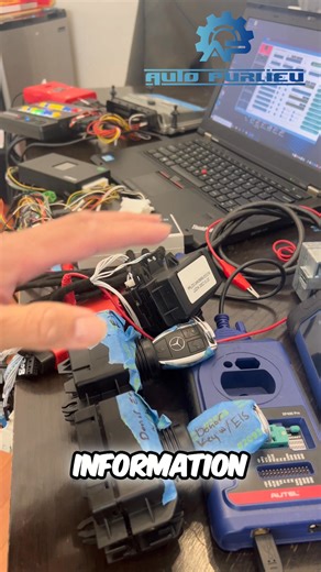 Customer's Mercedes-Benz C300 had EIS issues after a programming attempt. The original EIS failed to communicate. We programmed a new EIS, created a new key fob, and used our emulator, syncing everything via the ECU. Message AutoPrelu on Facebook if you need help with your Mercedes key fob, EIS, or emulator. #MercedesBenz #EISProgramming #KeyFob #Emulator #AutoRepair #mechanic #repair #mechniclife @autopurlieu #autopurlieu #locksmith #keyfobs #keyfob #keycuttingmachine #keyprogramming #keyfobpro