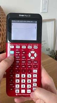 How to Type Fractions on the TI-84 Plus CE | Easy Tutorial #mathmadeeasy #collegemath #ti84plusce