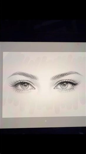 #art #simple #drawing #shorts #shortvideo #tutorial #artist #ipad #digitalart #easy #sketch #eyes
