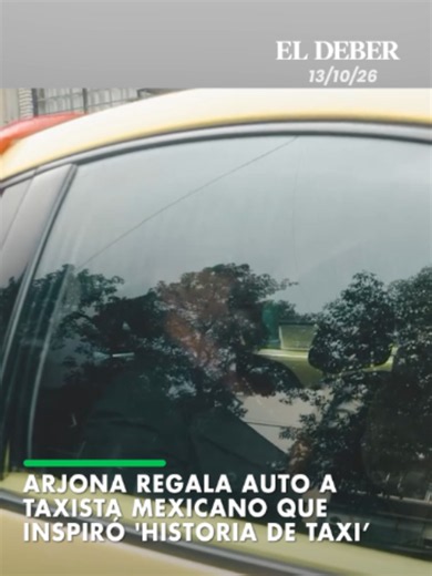 Ricardo Arjona sorprendió con un automóvil a un taxista mexicano que dejó huella en su carrera musical, una historia que muchos vinculan con su famosa canción ‘Historia de taxi’. El cantante compartió el momento en sus redes sociales. #ELDEBER #RicardoArjona #HistoriadeTaxi #Canción #Auto #México 📹 Ricardo Arjona