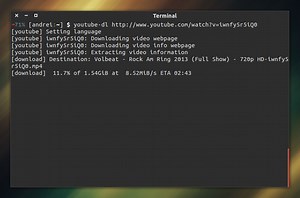 How to extract audio from video using youtube-dl terminal
