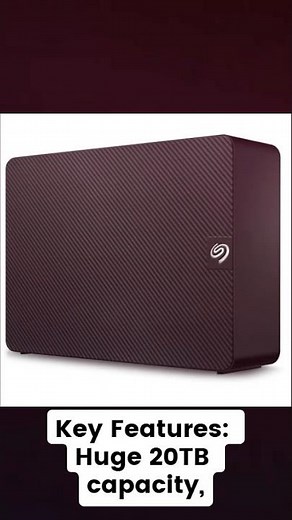 Seagate 20TB Expansion — Massive Storage That Actually Delivers! 💾⚡