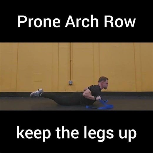 Prone Arch Row- Strap