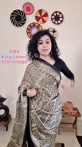 Ajrakh sarees in pure modal silk with lagadi/tissue/zari palla. Only natural colors are used in these sarees. Modal silk sarees give an elegant look with zari palla in it and the ajrakh blocks gives it ethnicity. Message Kalaj Looms on WhatsApp. https://wa.me/message/WPX5ASFELQKPE1 Whatsapp@ 9999949089 Length - 6.5 mts including BP Ajrakh is a handblocking technique where natural dyes such as jaggery, pomegranate seeds, tamarind, wild indigo etc. are used to give color to the fabric. #ajrakhlove