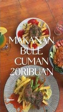 Makanan Bule Cuma 20Ribuan #trending #kuliner #yukkulinerbareng #viral #food Credit: Lombok Holidays