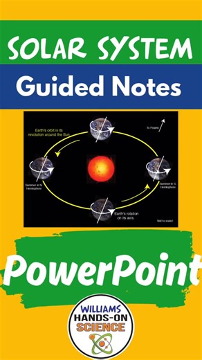 This isn’t your ordinary Order of the Planets Solar System PowerPoint Activity Worksheet Eclipse Reading Passages! I include 65 slides with over 20 different concepts and many images, links to YouTube, Guided Notes with room to draw abstract astronomy concepts and I also provide questions with a key. ALL EDITABLE! You can use this for direct instruction or use it to flip the classroom. It’s great for SPED and ELL students. AND, it’s offered in both print and digital! https://www.teacherspayteach