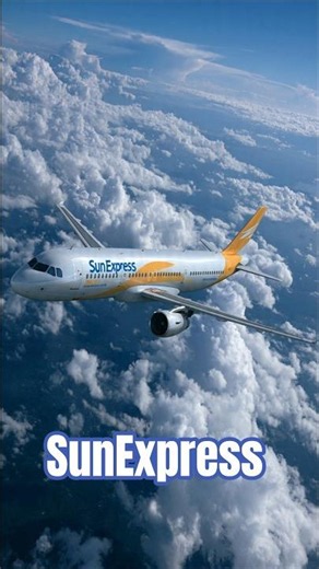 SunExpress, flight from Turkey to Germany #aviation #plane #travel #sky