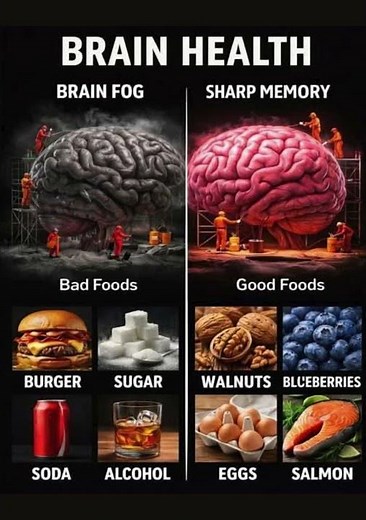 Foods for Brain Health: 4 Foods That Make Your Brain Sharper| Senior Fit Nation