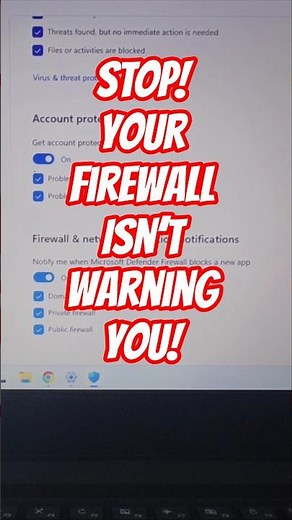 How to Enable Firewall Notifications in Windows 11 (Quick Fix!)