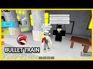 How to get BULLET TRAIN in TRAIN TESTING (Roblox) | Bullet Train Master Key Badge