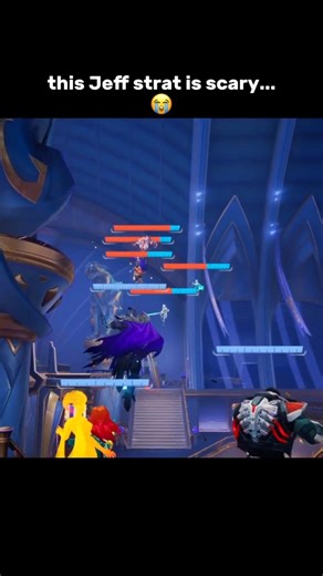 😭 Jeff using his ult as catapult is crazy... #marvelrivals