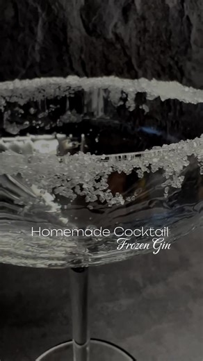 #frozen #gin #cocktail #homemade #ideas