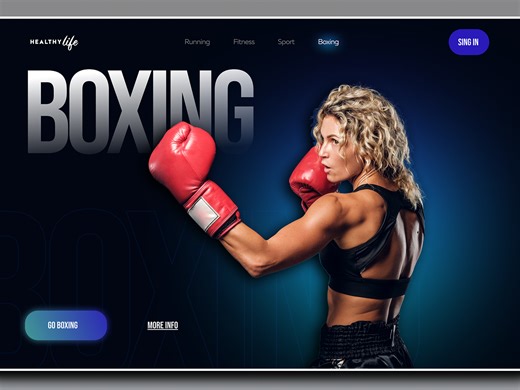 HealthyLife Fitness — Landing Page Concept