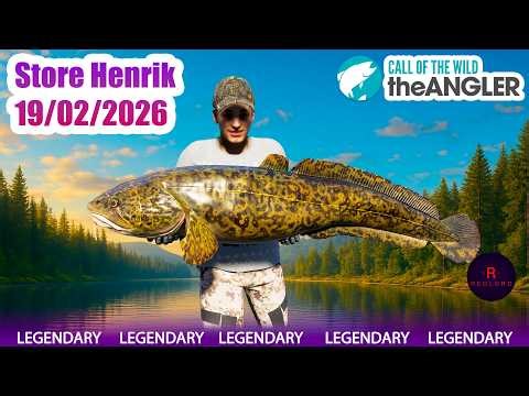 Legendary Fish This Week: Store Henrik | Norway (Feb 19 – 25, 2026) | Call of the Wild The Angler
