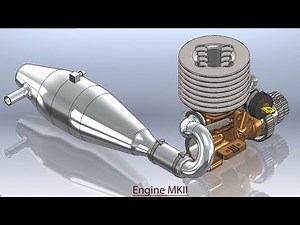 Engine MKII || Autodesk Inventor Tutorial