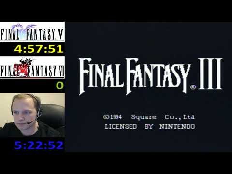 Black Materia Friday 2013 - Final Fantasy V & VI Double Speedrun (FF6)