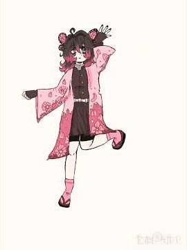 drawing my demon slayer oc