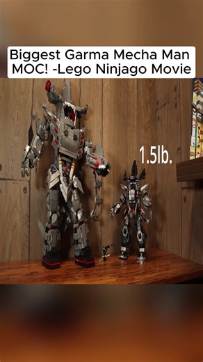 Biggest Garma Mecha Man MOC! -Lego Ninjago Movie#vairalvideo