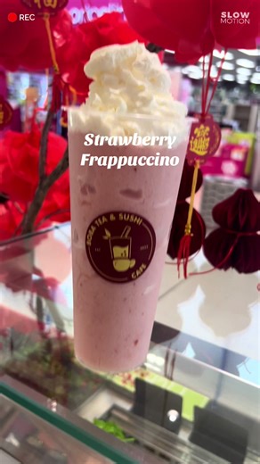 🍓 Strawberry Frappuccino – Your Summer Crush Smooth strawberry taste Rich and creamy Light, sweet, and refreshing One sip and you’re in love 💖 📍Inside Coles Cairnlea Town Centre Kiosk 1/100 Furlong Rd, Vic, Cairnlea 3023 🏪 Open Daily: Mon-Fri: 7am-7pm Sat-Sun: 8.30am- 6pm ❤️bobateaandsushi.com.au. #strawberry #frappuccino #everyone #trendingvideo #cairnlea