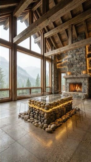 Impressive Luxury Chalet Interior Design 😍