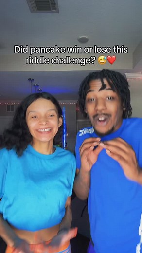 Did pancake win or lose this riddle challenge ? ❤️ #pancakefam @louieveenelly | Deangelo Bacote