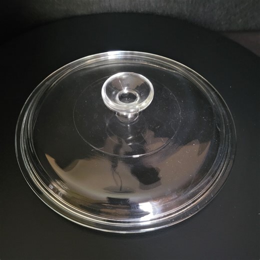 Vintage Pyrex Replacement Clear Glass Lid Pyrex G1C - Etsy