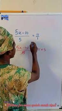 How to Solve Algebraic Fractions Step-by-Step