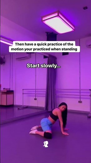 How to twerk across the floor 🍑✨