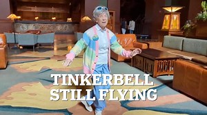 Disney's Tinker Bell, 96, still dancing and reunited with lost love