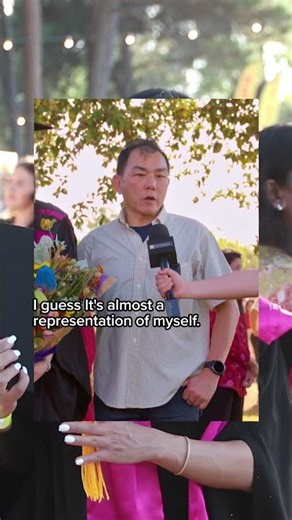 Proud parents at graduation