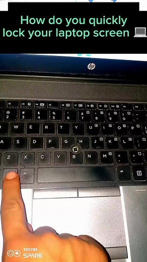 16K views · 103 reactions | How do you quickly lock  your laptop screen  tips and tricks..#how .#computer #softcomputerskills #tips #trick | Computer knowledge with Talib Shigri | Facebook