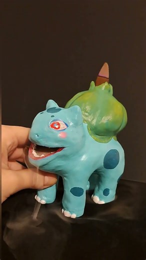 Handmade Bulbasaur incense diffuser. #pokemon #lucienrubyart