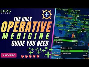 SWTOR 2026 Operative Medicine Healer Guide: Full Build & Showcase