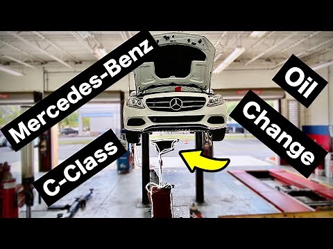 How To | 2014-2021 | Mercedes C-Class Oil Change | Diy