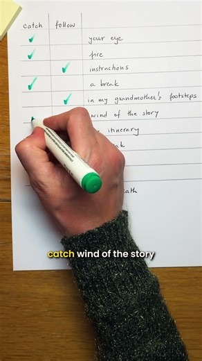 Collocations with Catch and Follow #collocations #vocabulary #collocationsinenglish #phrases #words