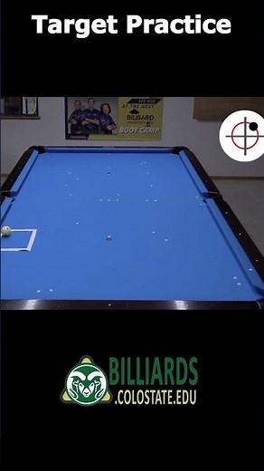 Cue Ball Control - Target Practice to Improve Skills