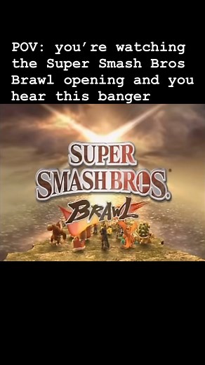Video Game Music & Scenes on Instagram: "⚔️ Super Smash Bros. Brawl 🎶 Get ready for an epic battle with the iconic opening theme of Super Smash Bros. Brawl! This high-energy soundtrack, composed by Nobuo Uematsu and Shogo Sakai, sets the stage for a thrilling fight featuring Nintendo’s legendary characters. 🤔 What are your thoughts on the Super Smash Bros. Brawl opening theme? Does it get you pumped up for a intense match? 👊 FOLLOW for more nostalgia video game soundtracks/OST and Super Smash