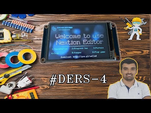 Nextion Hmi Dersleri - 4 #Progress Bar, Slider, Page - Bayram GÜRAN