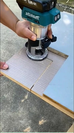 part21#This Tool Cuts BoardsTOO Perfectly😱🪵Satisfying#Wood Cut#Carpenters Secret ToolBoard Cutting⚙️