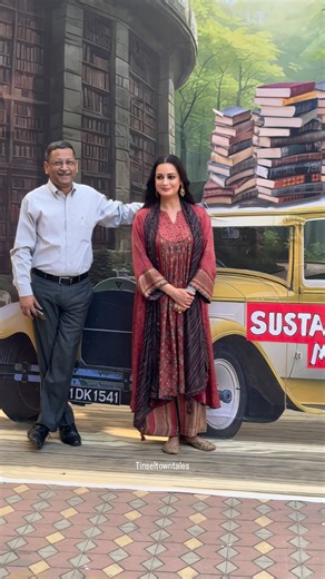 #diamirza at school event-The zero waste school sustainablity mela 2025 | Tinsel Town Tales