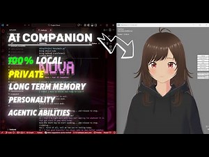 How i created my own local AI Waifu/VTuber in just 2 months. Installation guide . #aicompanion