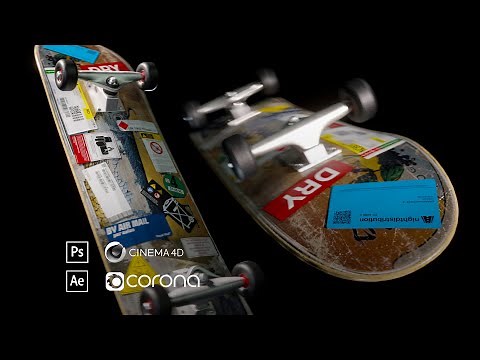 How to Add Decals to your Objects in C4D