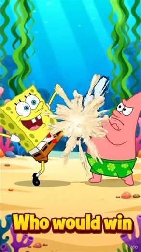 Spongebob vs Patrick! Who would win?