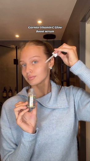 Maria Reina | Advertisement for @garniernordics. Less is indeed more! My daily glow routine ✨demure edition✨ in three steps with SPF every day!!🥰... | Instagram