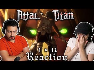 Attack on Titan Episode 12 REACTION! | 1x12 "Wound - The Struggle for Trost: Part 8"