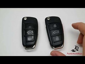Audi A3 key shell replacement